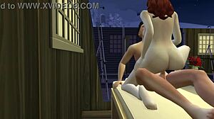 In sims 4, does the massage turn into fucking?