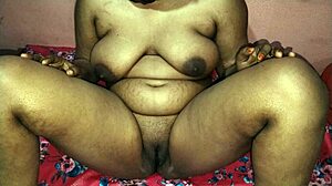 blindfold sex game with indian bhabhi turns wild with tits and old friend