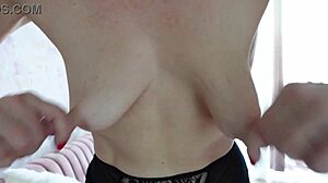 Whoa, extreme tit play got me hooked! 😍