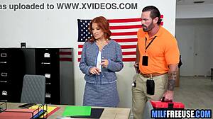 Milf ambassador slammed hard by russian spy in office sex