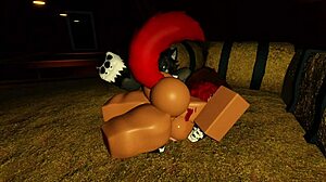 Hot Cowgirl Milks Big Dicked Wolf