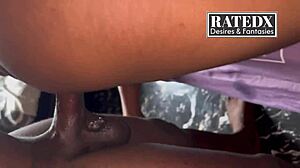 I filmed amateur deep pussy fuck on sheer red