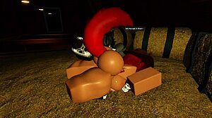 Hot Cowgirl Milks Big Dicked Wolf