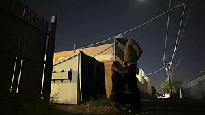 Amateurs moan in jacuzzi sex, then climax in car