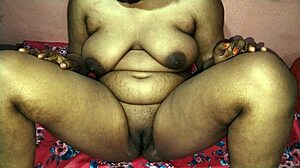 blindfold sex game with indian bhabhi turns wild with tits and old friend