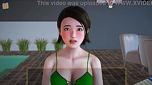 My new family plays a game