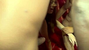 Petite Blonde Anna Kovachenko Rips Fishnets To Fuck A Dildo