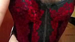 Shirley Dances Seductively In Red-Black Corset, Revealing Her Trans Beauty