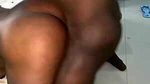 horny milf gets satisfied by teen 18+ houseboy with big black cock