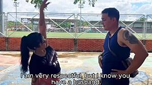 Colombian Latina Feels Intense Emotions During Anal Sex With Stranger In Public Park