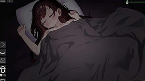 sneaking into sister's room in hentai game