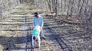 camp with me for outdoor car sex and shower