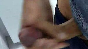 massaging braulio in relaxing solo session