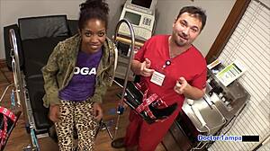 Dr. Tampa conducts Tampa University entrance physical on Lotus Lain