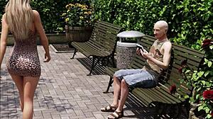 uhh got bent over in park with huge cock blowout