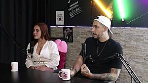 Bia ruyva in sheer red explores cuckold situations with viagra and men