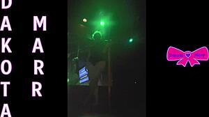 dakota marr pole dances in nebraska strip club