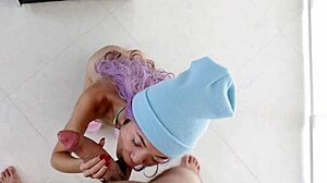 wow, this little asian with small tits rides monster cock so well! 😍