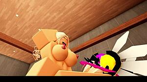 Blonde ROBLOX cheerleader returns with HEADLESS jock boyfriend