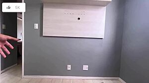 Amberzinha Debuts Rough Fuck In New Apartment