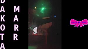 dakota marr pole dances in nebraska strip club