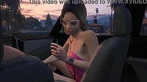 I got a hooker service in GTA 5 as Franklin