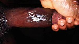 horny guy moans loud with intense bbc cum explosion.