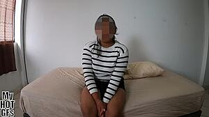 Teen 18+ Xiomara Gets Massive Cum Facial!