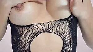 Busty MILF Moans from Huge Cock