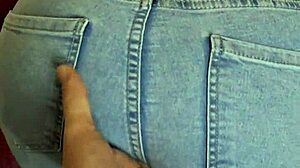 Hot Wife Fucked Doggystyle In Tight Jeans!