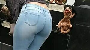 big ass in tight jeans voyeur latina teen