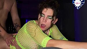 Casual-Narrative man, picked up a stunner at the club, drilled her hard, and finished in her mouth