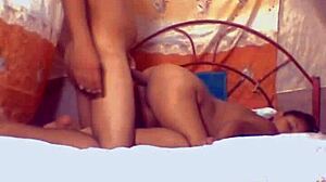 rich man enjoys hot girl