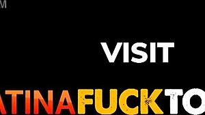 cheating latina fucks before man comes home