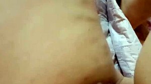 Mature woman with hairy pussy engages in sensual sex