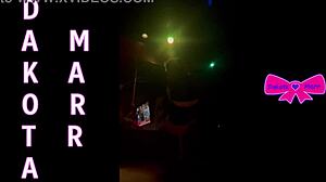 dakota marr pole dances in nebraska strip club