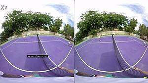 VR Threesome With Riley Reid And Melissa Moore