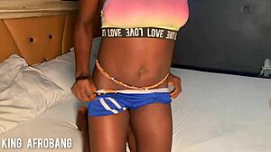 King Afrobang - Sexy Angela Fingers & Feeling Herself On Camera