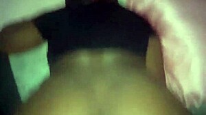 my bitch loves her rose with big black cock