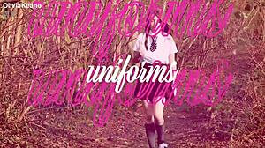 british uni student gives sloppy head in costume