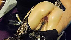 Young And Slim Girl Tries Many Dildos