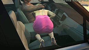 I got a hooker service in GTA 5 as Franklin