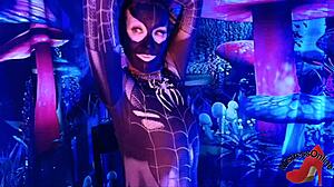Sexy Spiderbabe Halloween Costume Fun