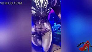 Sexy Spiderbabe Halloween Costume Fun