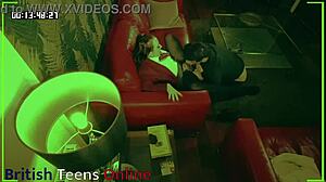 that student spied on the teacher fucking in college