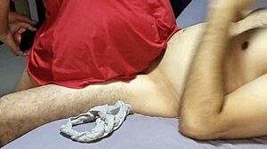 bi cuckold sucking both sharing cock with hubby karina and lucas