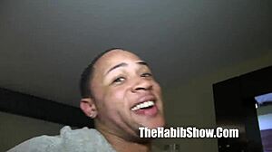 Nina rotti takes big black cocks in ghetto fuckfest