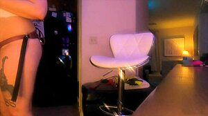 I was fucking her then she flipped it & pegged me