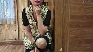 Stepdad Tricks Stepdaughter into Sex with Oil Massage Excuse.