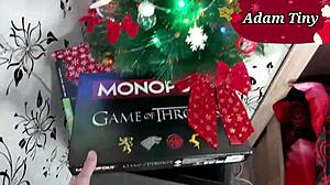 I got the best xxxmas gift with my redhead stepsis sucking me off!